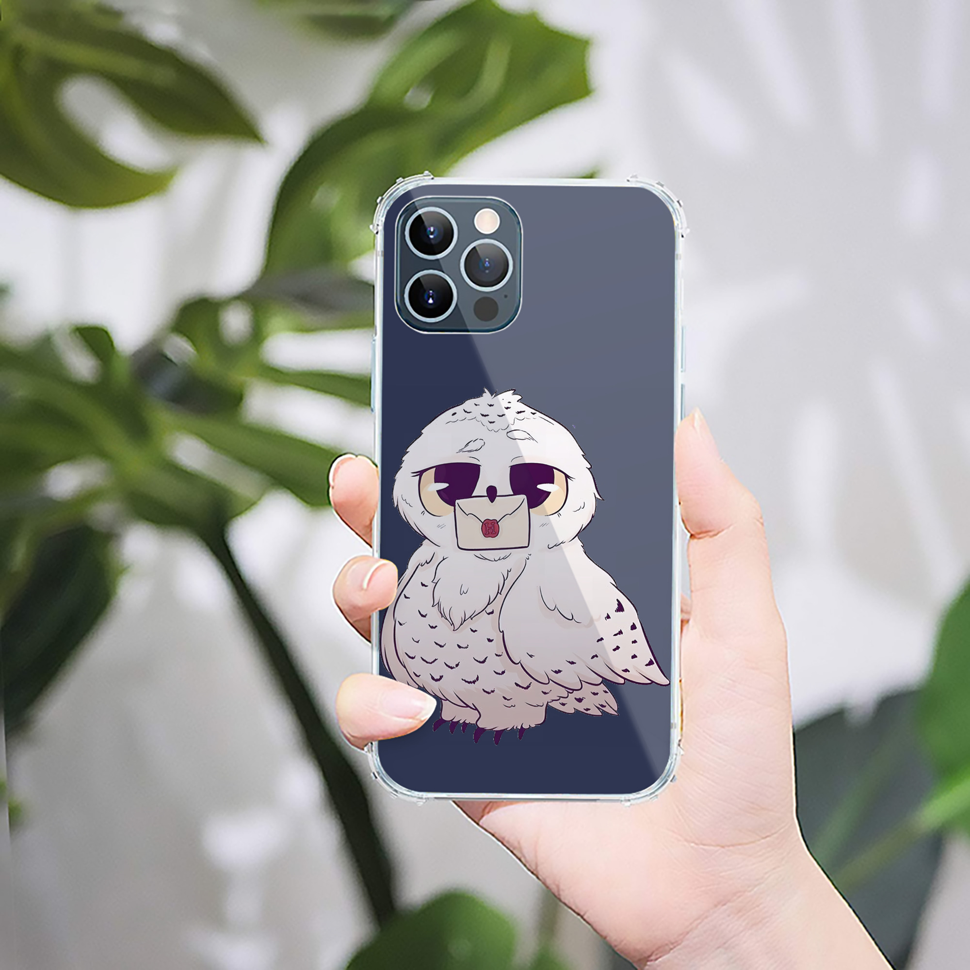 （画像用） Harry Potter ハリー・ポッターシリーズ 【iPhone 12シリーズ対応】透明スマホケース（クリアソフトケース）